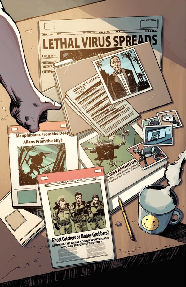 The X Files Conspiracy 1 Meets The Transformers Comic Book Preview Image  (6 of 9)